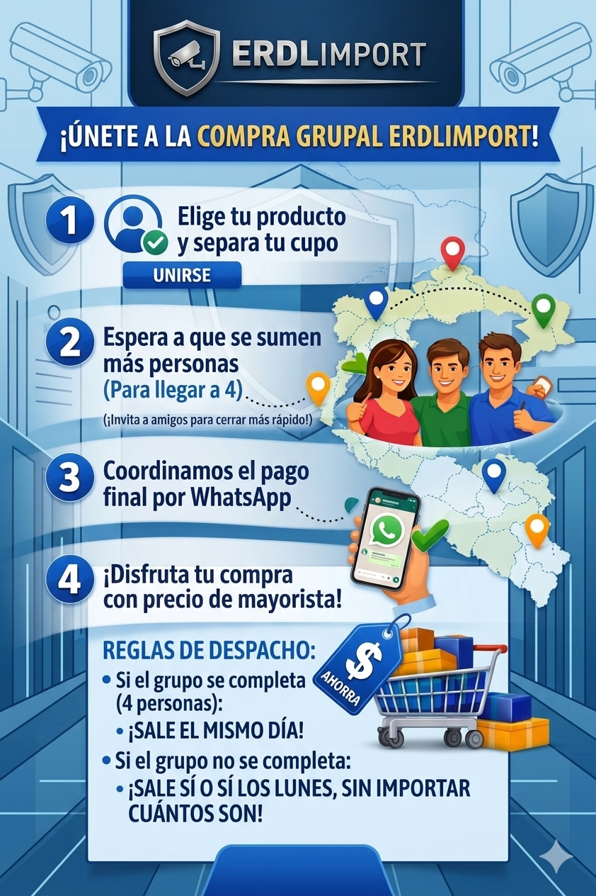 Pasos de compra ERDLIMPORT