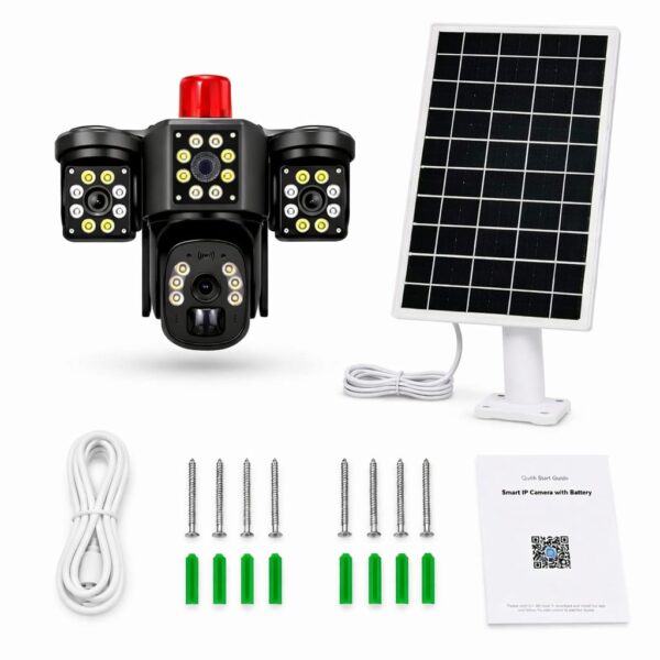 Cámara Smart Wifi Panel solar EC-3116
