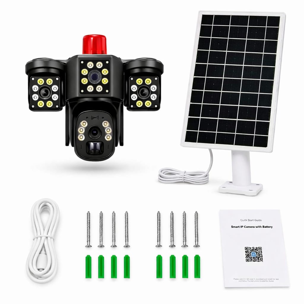 Cámara Smart Wifi Panel solar EC-3116
