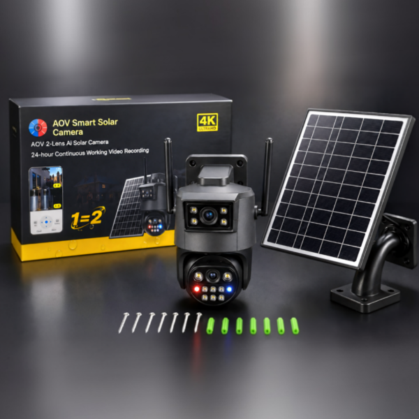 Camara con Panel Solar Chip 4G HE-S12