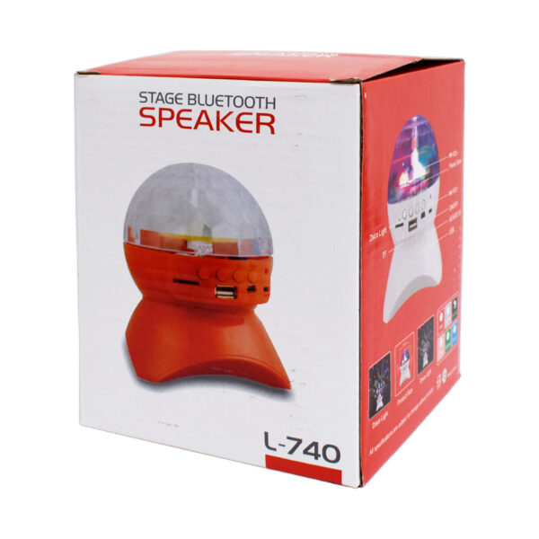 Lampara parlante Bluetooth luces RGB Fiesta
